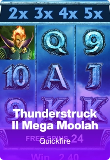 Thunderstruck II Mega Moolah
